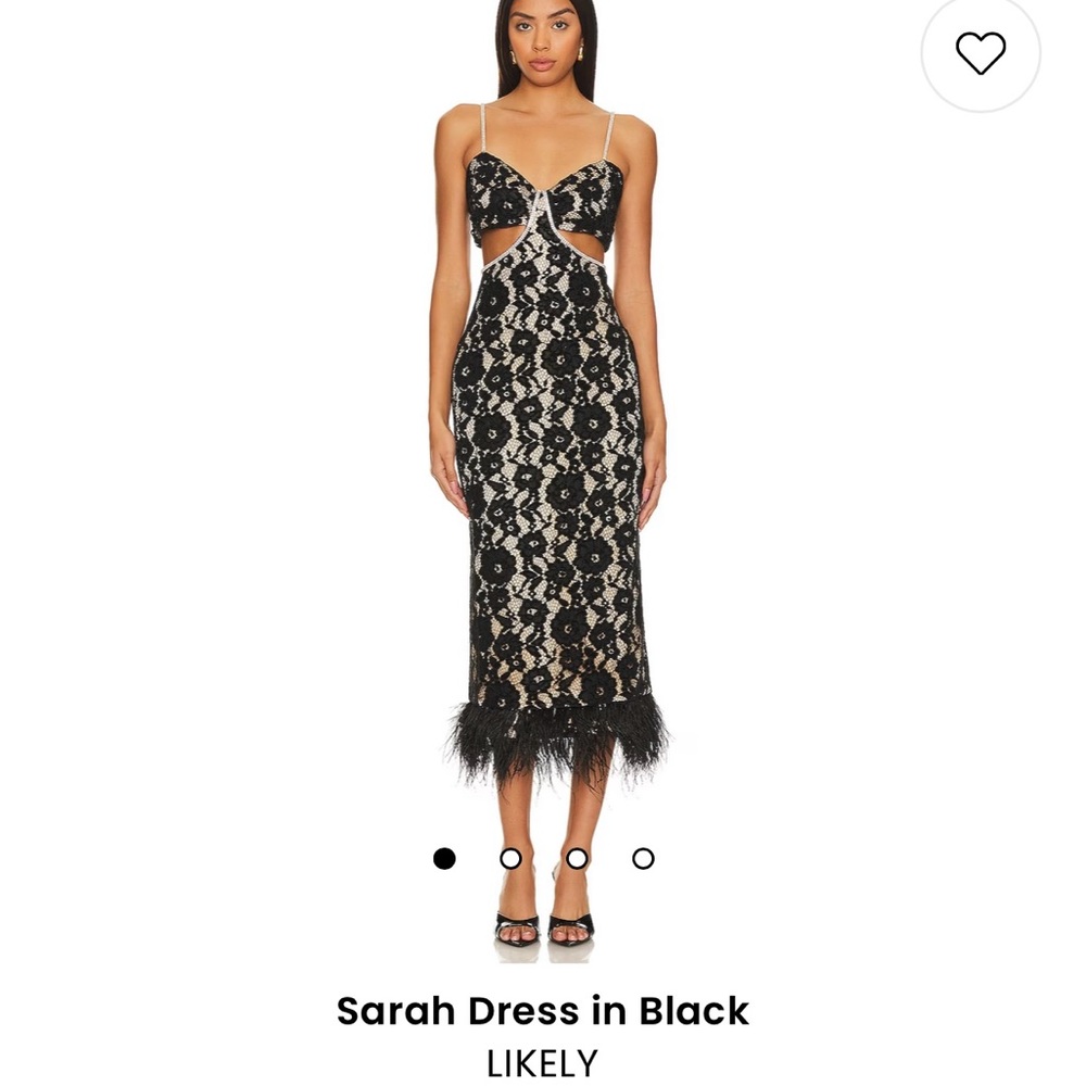 LIKELY Sarah Dress in Black Size: 4 🖤⚫️